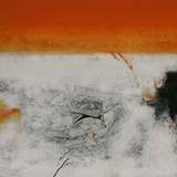 Stimmung Orange
Mischtechnik auf Leinwand, 100x80cm